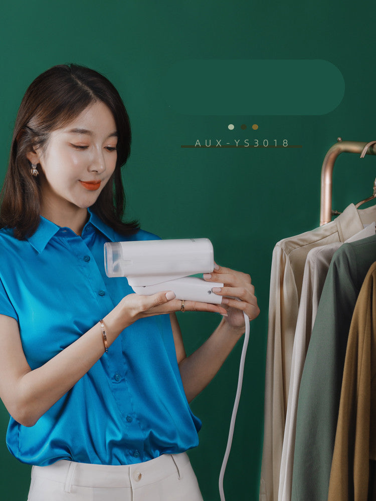 Mini Foldable Garment Steamer – Portable Travel Steam Iron for Clothes مكواة بخار صغيرة قابلة للطي – جهاز كي محمول للسفر والملابس