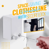 Retractable Clothesline – Wall Mounted Drying Rope, No Drill (4.2m) حبل غسيل قابل للسحب – معلق على الحائط بدون حفر (4.2 متر)