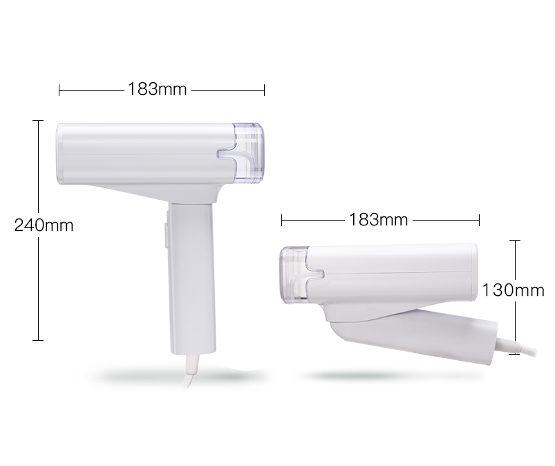 Mini Foldable Garment Steamer – Portable Travel Steam Iron for Clothes مكواة بخار صغيرة قابلة للطي – جهاز كي محمول للسفر والملابس