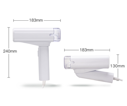 Mini Foldable Garment Steamer – Portable Travel Steam Iron for Clothes مكواة بخار صغيرة قابلة للطي – جهاز كي محمول للسفر والملابس